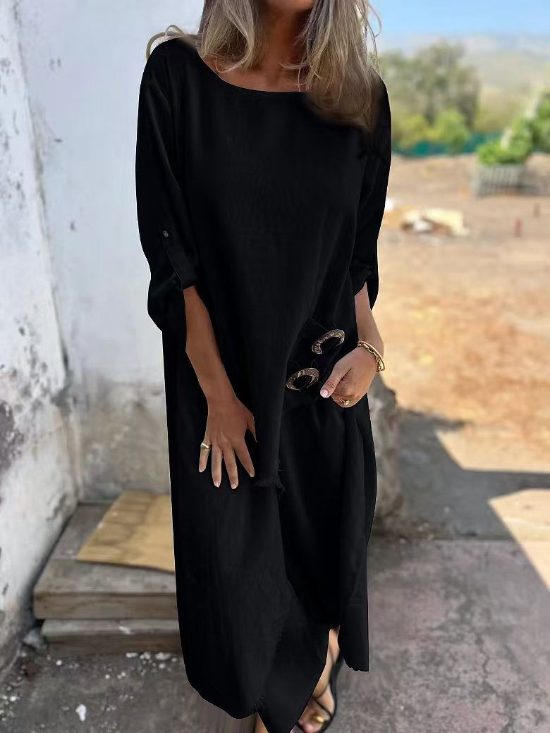 Chic Irregular Linen 2pc Set