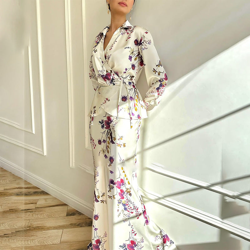 The Elegant Floral 2pc Set