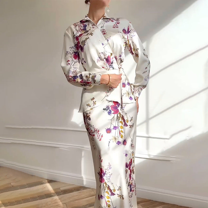 The Elegant Floral 2pc Set