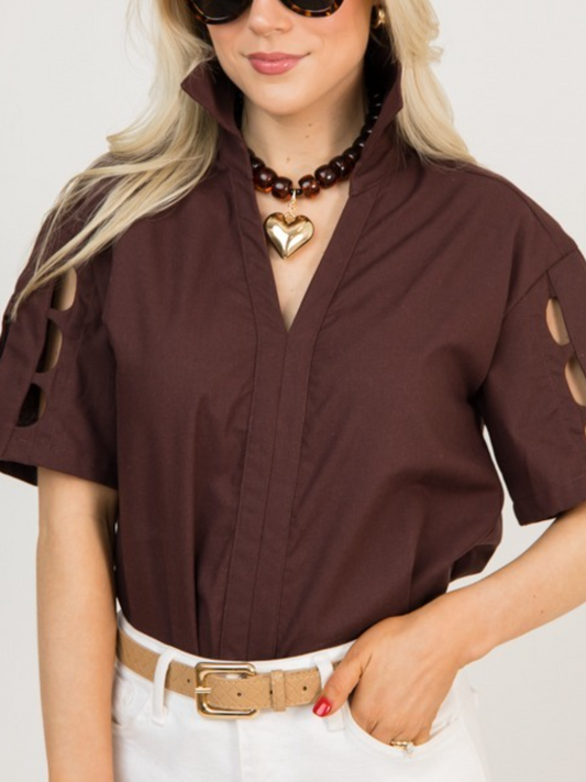 Cut It Out Top