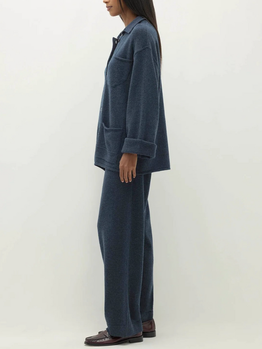 Denim Cashmere Chore Set