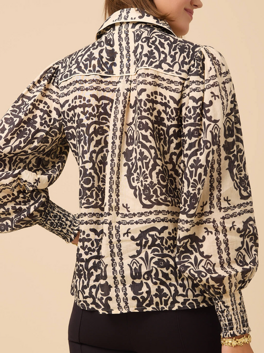Aliya Blouse Bridge Street Tiles