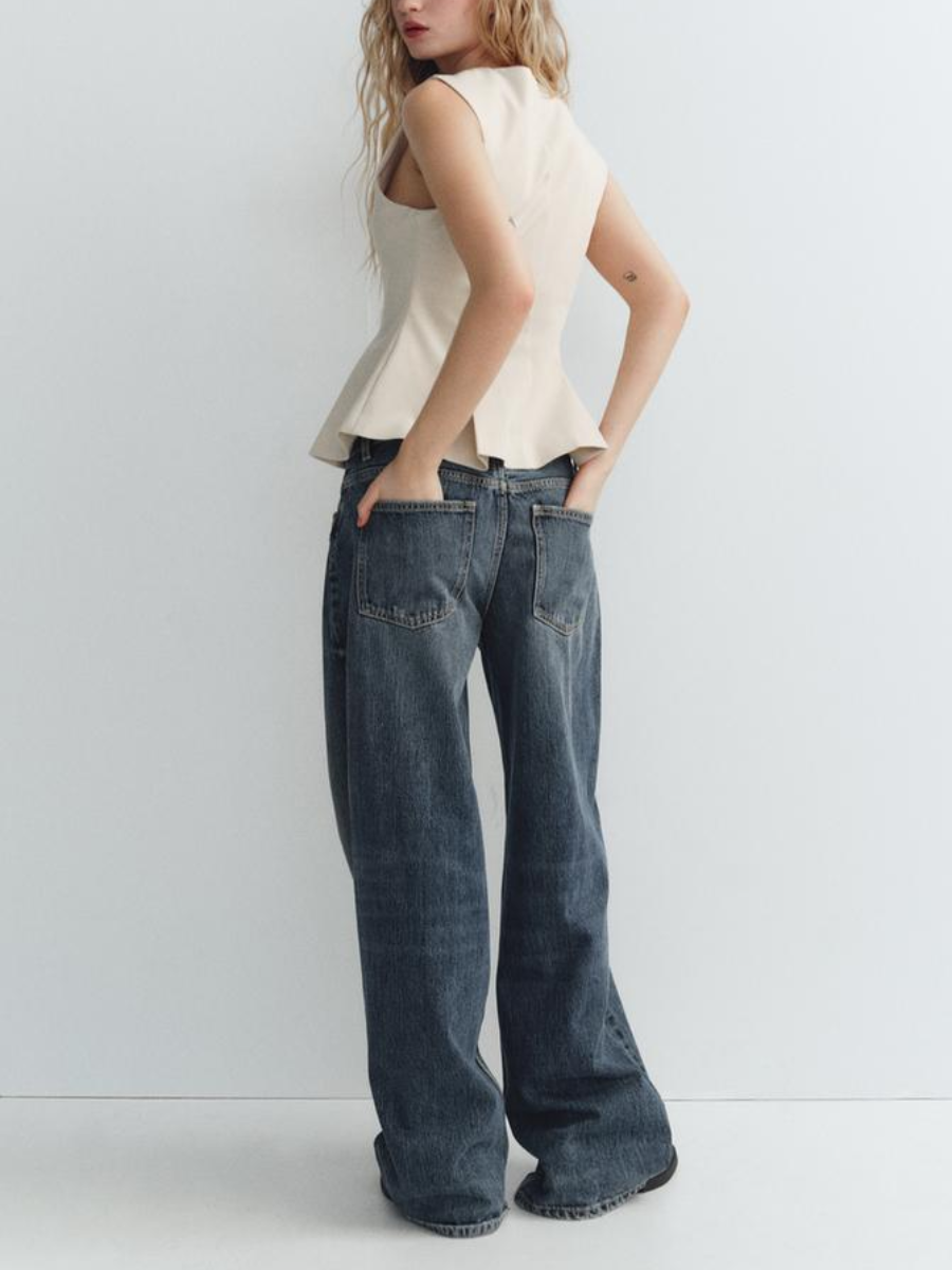 PEPLUM DART TOP