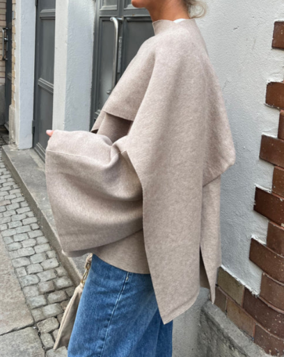 Chill Cape Cardigan Coat