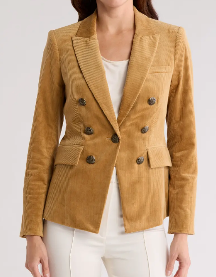 Chic Corduroy Blazer