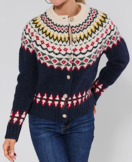 Chic Fair Isle Sweater