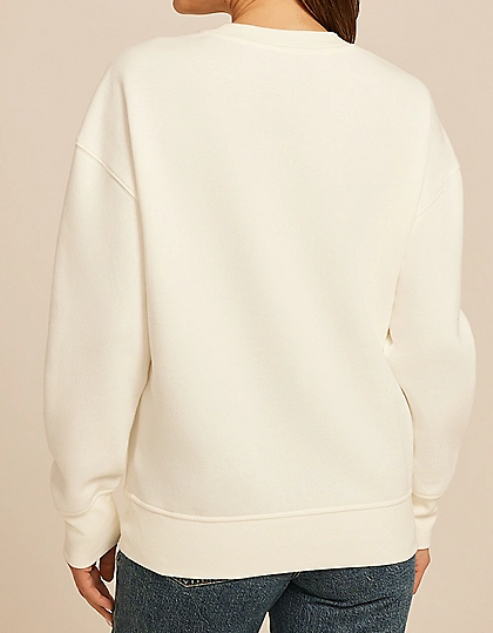 Flower Embroidery Sweatshirt