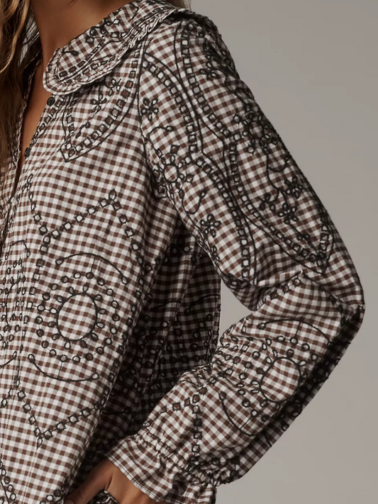 Long-Sleeve Shirt Dress