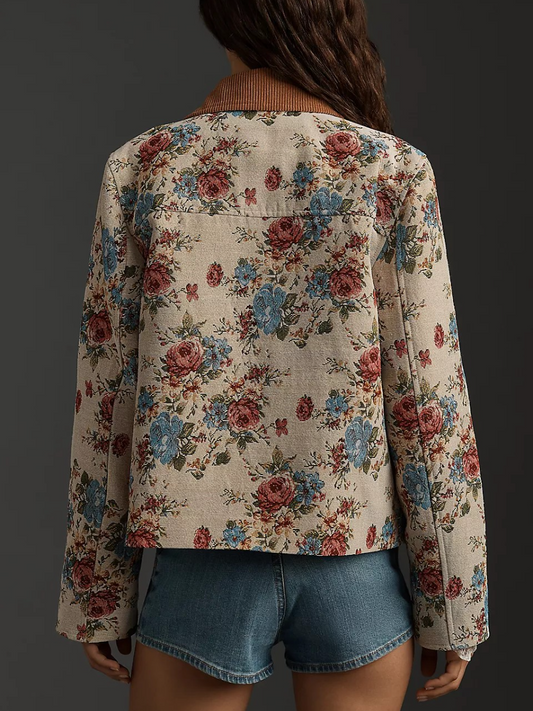 Chic Floral Jacket
