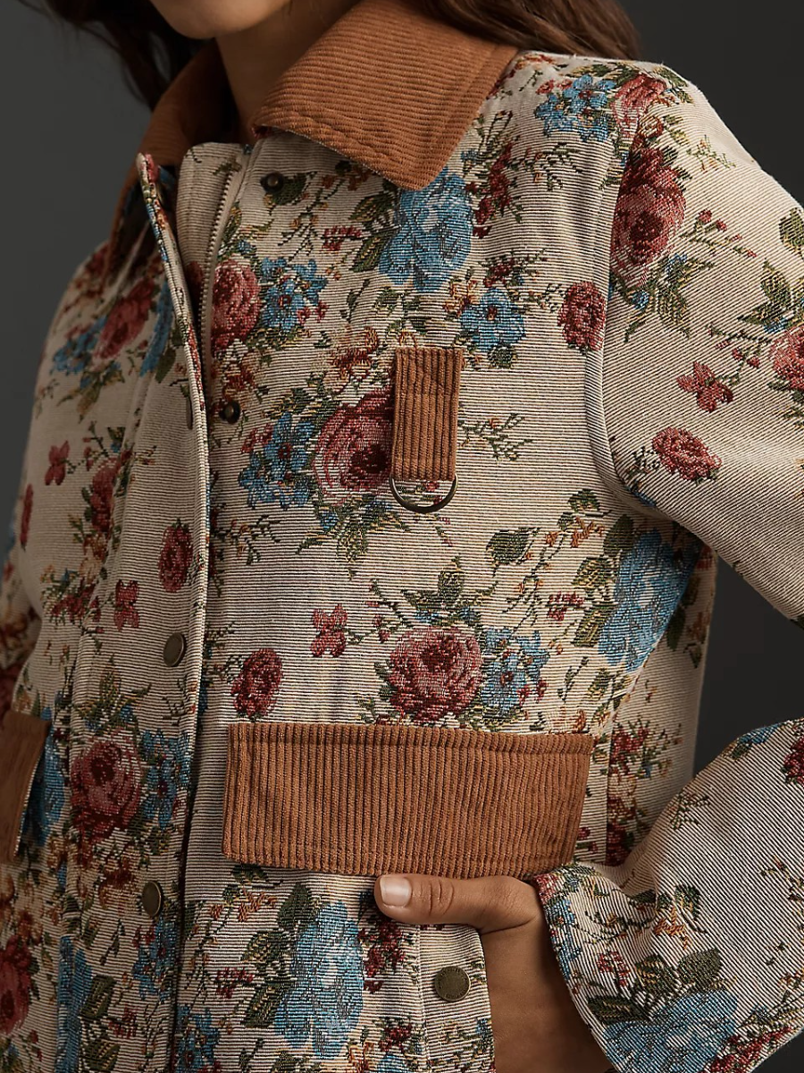 Chic Floral Jacket