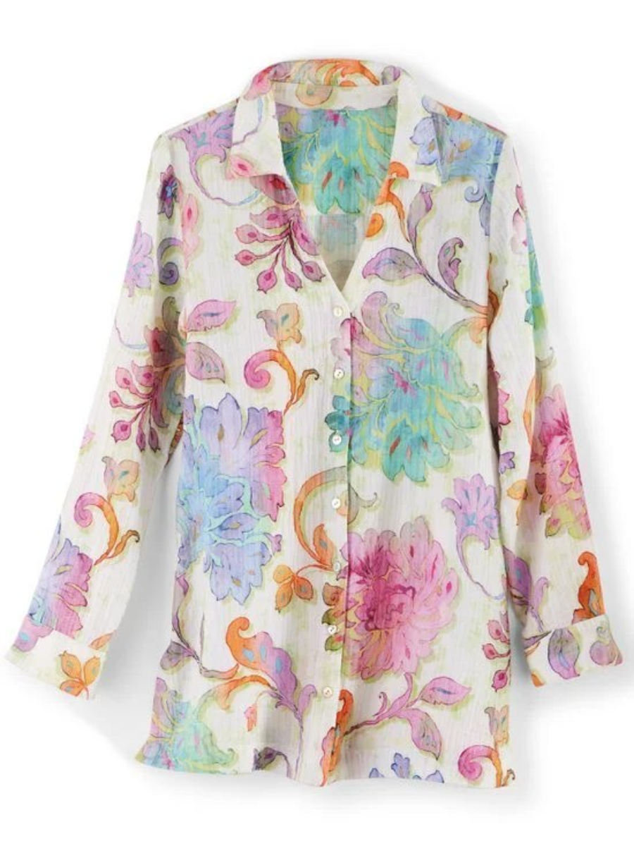 Gauze Tunic Shirt