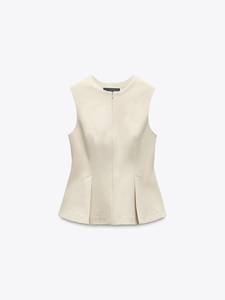 PEPLUM DART TOP