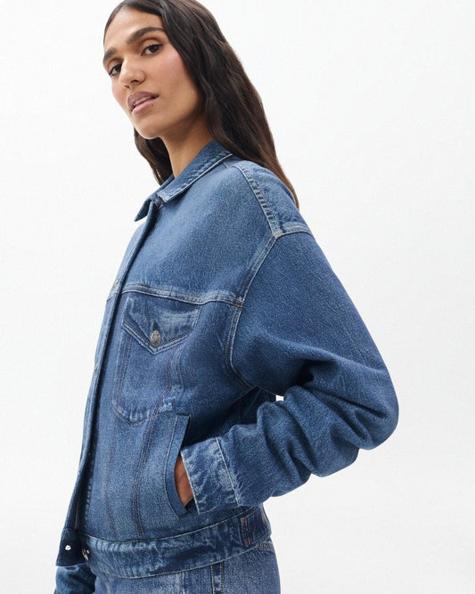 Soft Stretch Denim Jacket