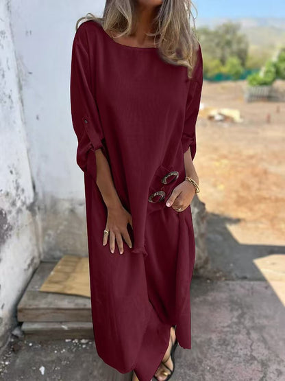 Chic Irregular Linen 2pc Set