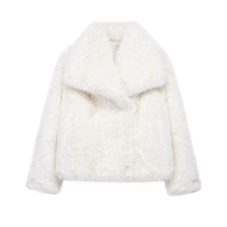 Chic Laps Faux Fur Coat
