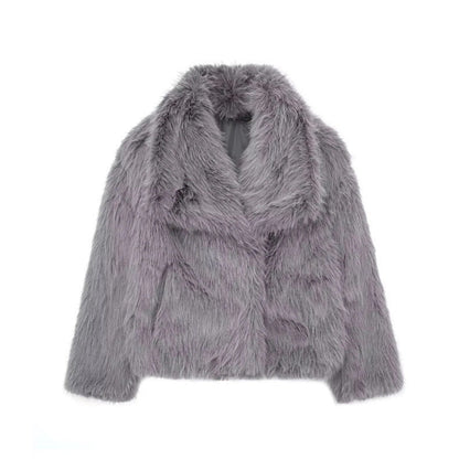 Chic Laps Faux Fur Coat