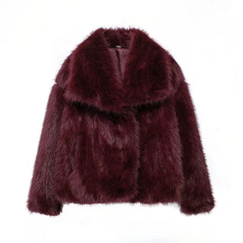 Chic Laps Faux Fur Coat