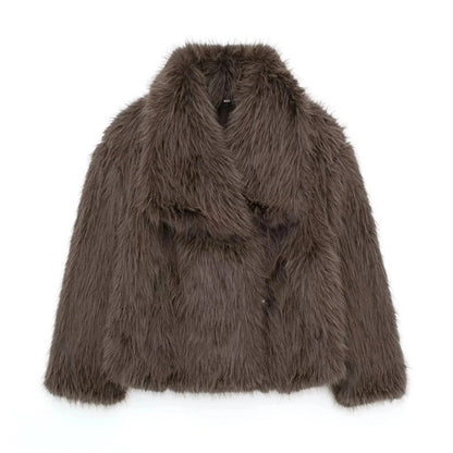Chic Laps Faux Fur Coat