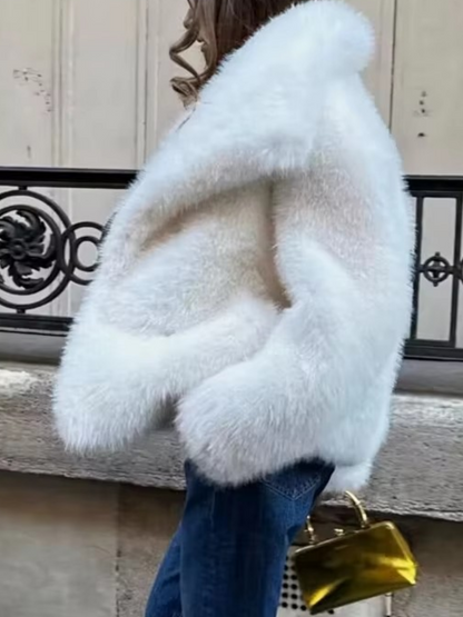 Chic Laps Faux Fur Coat