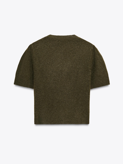 BOW KNIT TOP