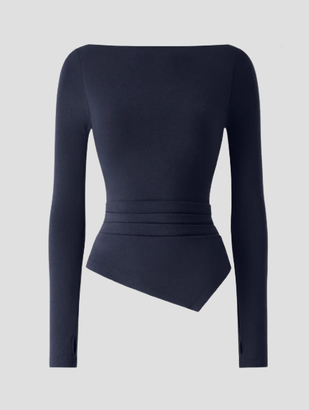 Chic Irregular Stretch Sweater