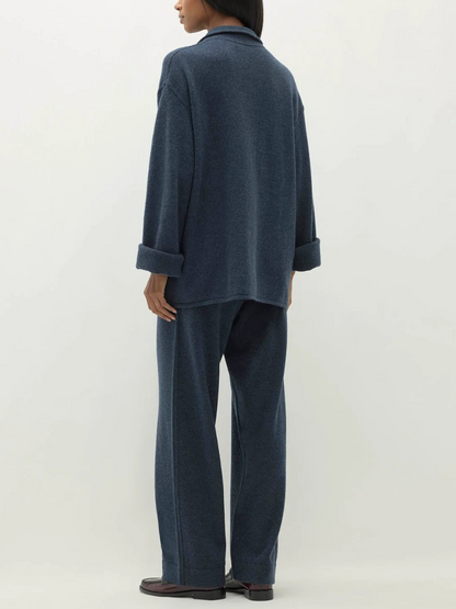 Denim Cashmere Chore Set