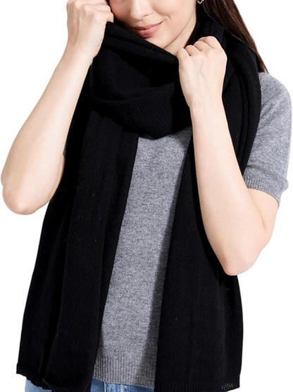 Soft Cashmere Blend Wrap Chic Scarf Stole For Women Wayfarer Travel Extra Large 87"x28"