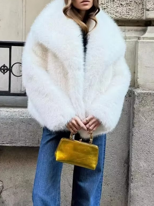Chic Laps Faux Fur Coat