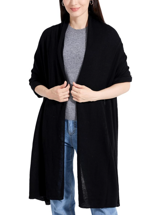 Soft Cashmere Blend Wrap Chic Scarf Stole For Women Wayfarer Travel Extra Large 87"x28"