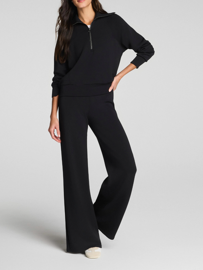 Wide Leg Track Pant