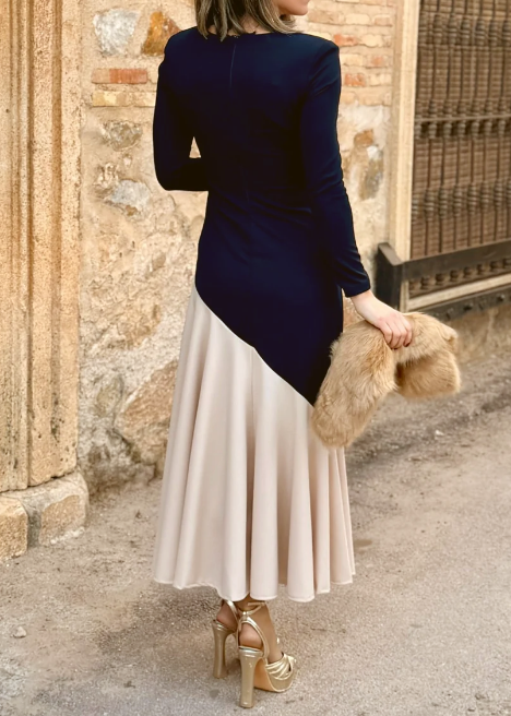 Demure Flattering Dress