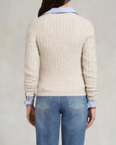 Classic V-neckline Sweater