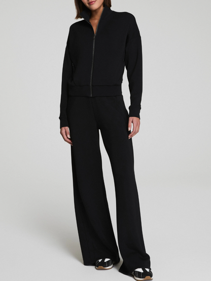 Wide Leg Track Pant