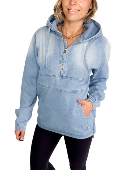 Bex Denim Hoodie Jacket