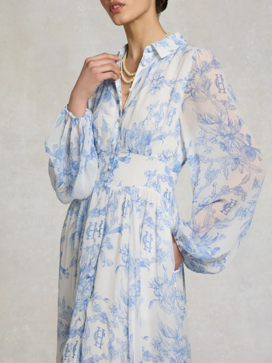 Blue Garden Dress