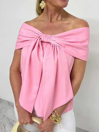 Strapless Bow Top