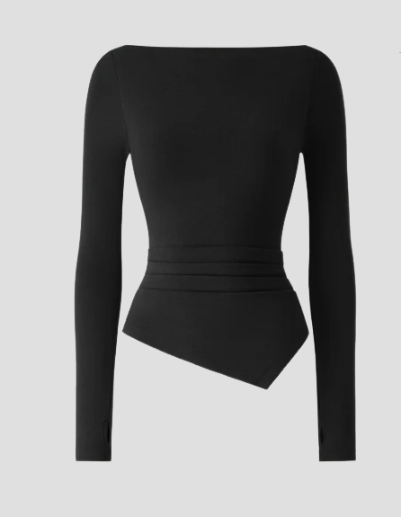 Chic Irregular Stretch Sweater