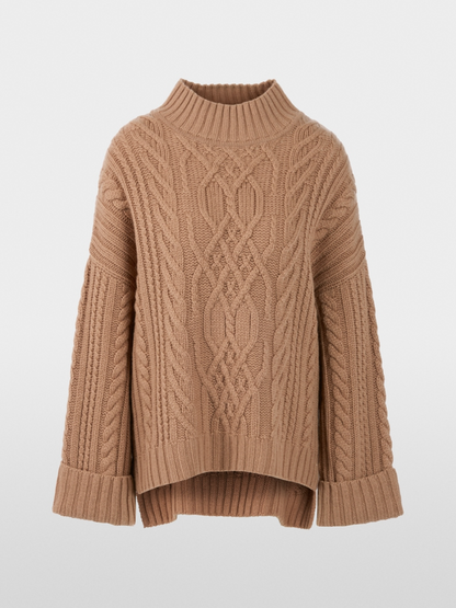 Knitted In Germany Cable-knit Jumper