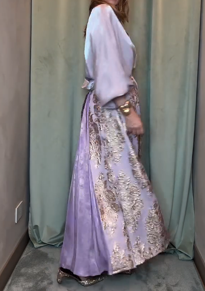 Demure Dazzle Gown