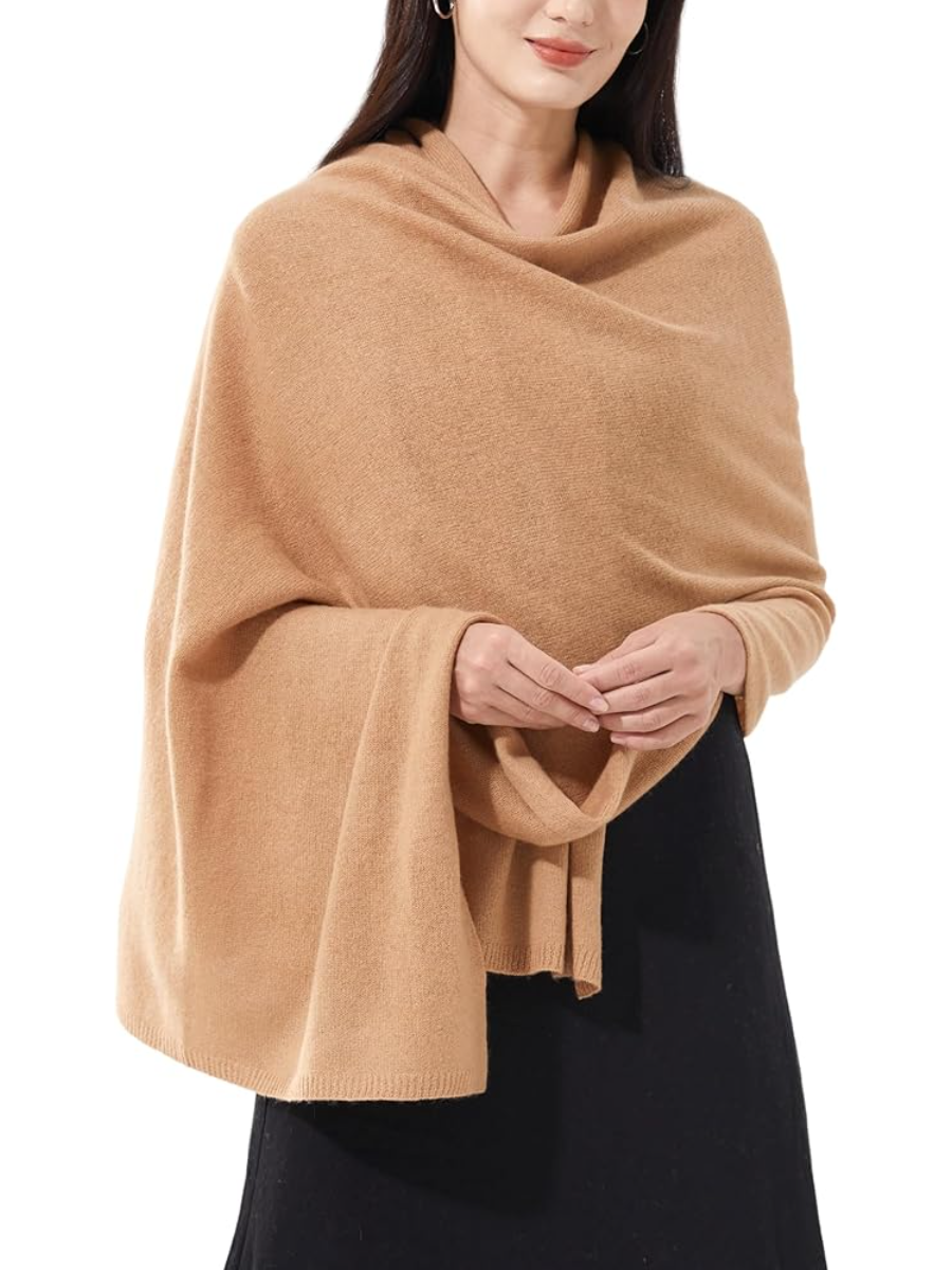 Soft Cashmere Blend Wrap Chic Scarf Stole For Women Wayfarer Travel Extra Large 87"x28"