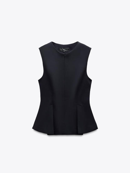 PEPLUM DART TOP