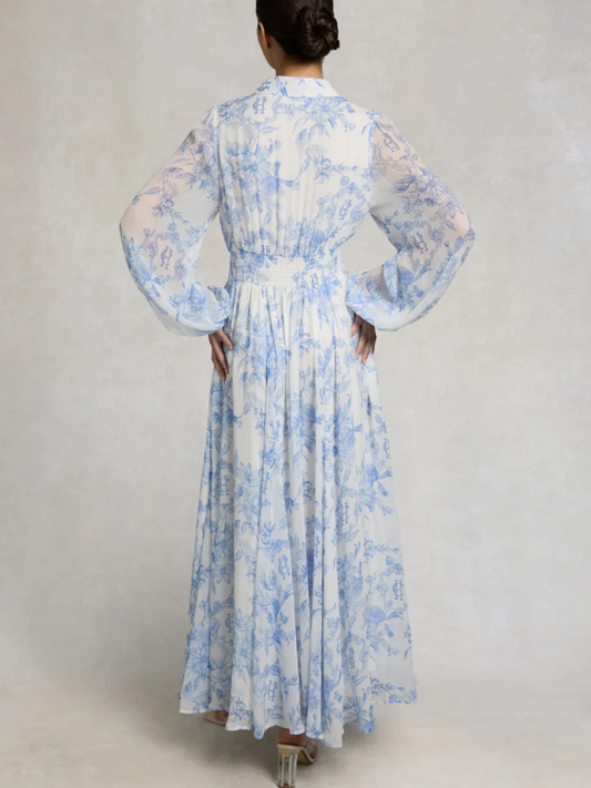 Blue Garden Dress