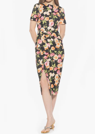 The Elegant Floral Dress