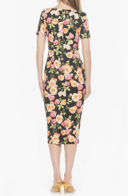 The Elegant Floral Dress