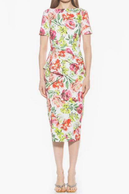 The Elegant Floral Dress
