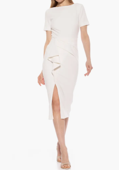 The Elegant Floral Dress