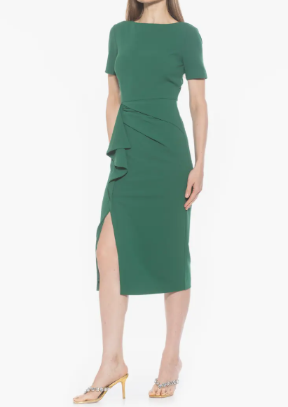The Elegant Floral Dress