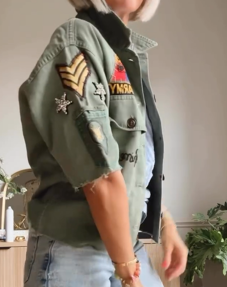 Fab Unique Short Sleeve Jacket