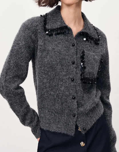 Statement Sequin Sweater