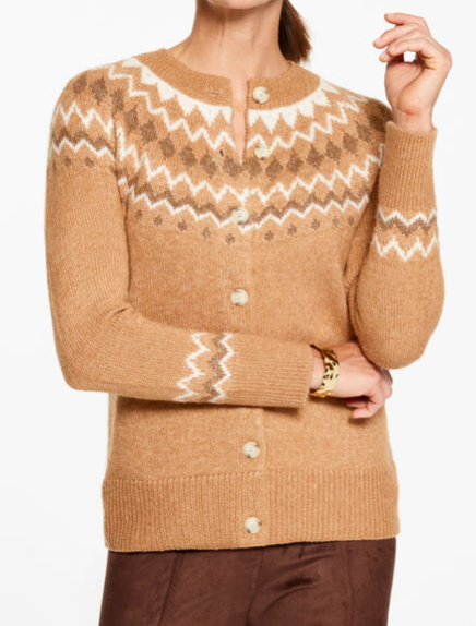 Casual Comfy Camel Cardigan